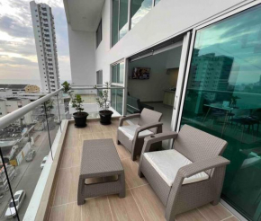 APTO DUPLEX Bella vista Piscina y buena ubicación